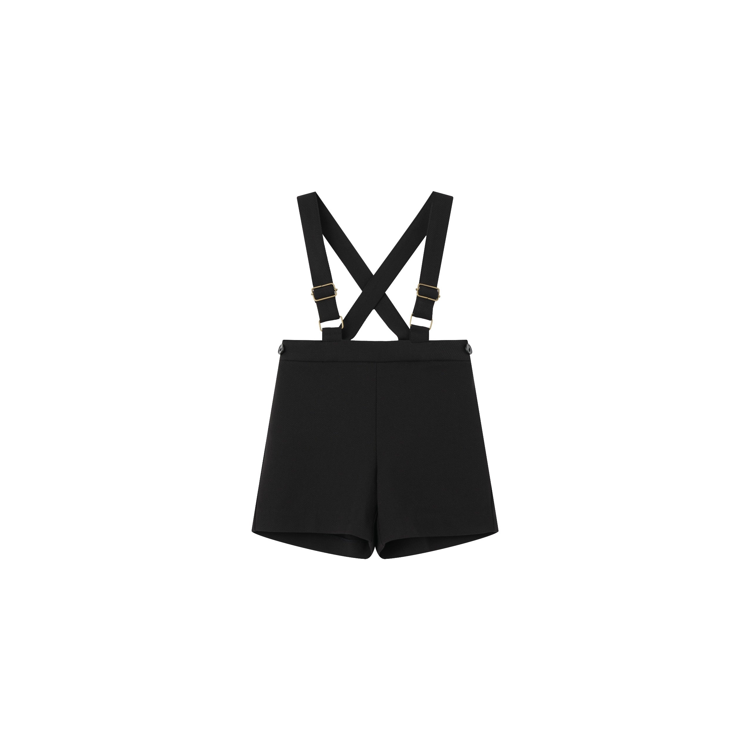 Black Suspender Overalls – CocoBlanc.