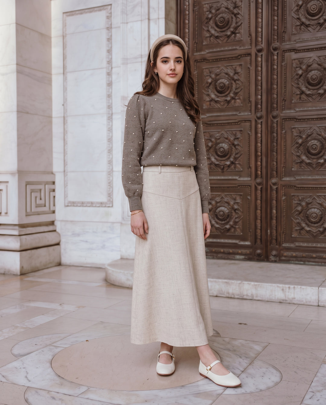 Chevron Skirt