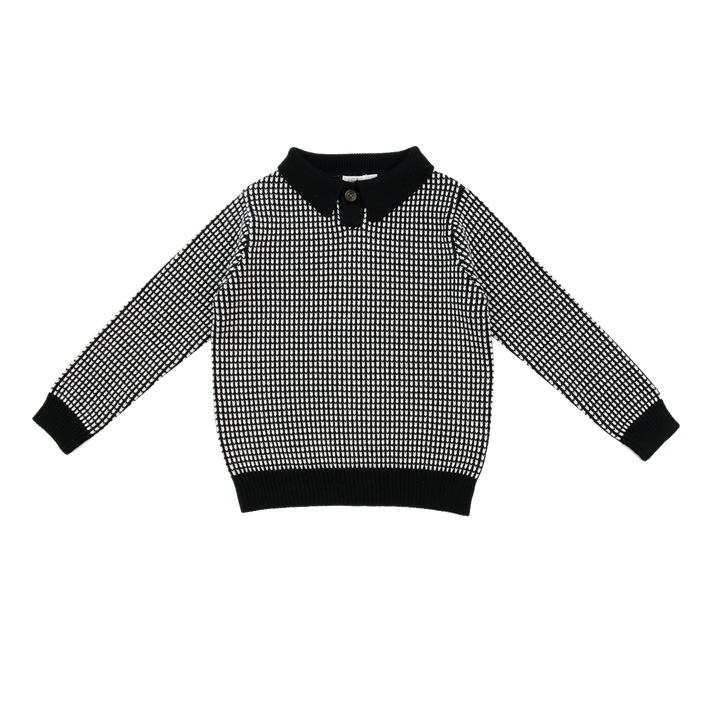 Boys Collared Sweater