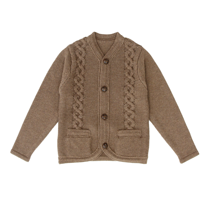 Cabled Knit Cardigan
