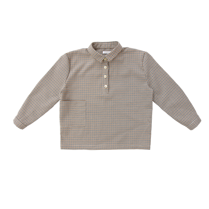 Houndstooth Boxy Shirt