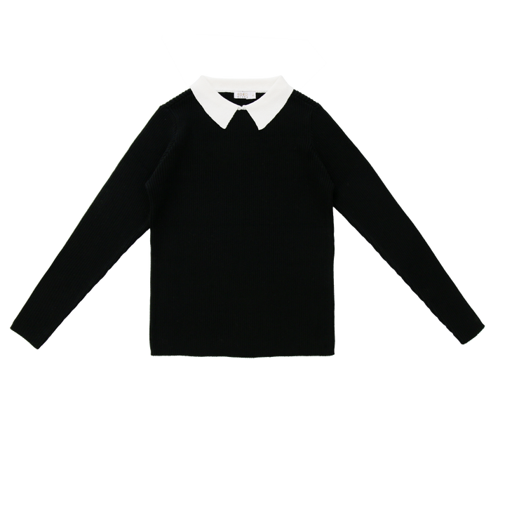 Girls Collared Sweater