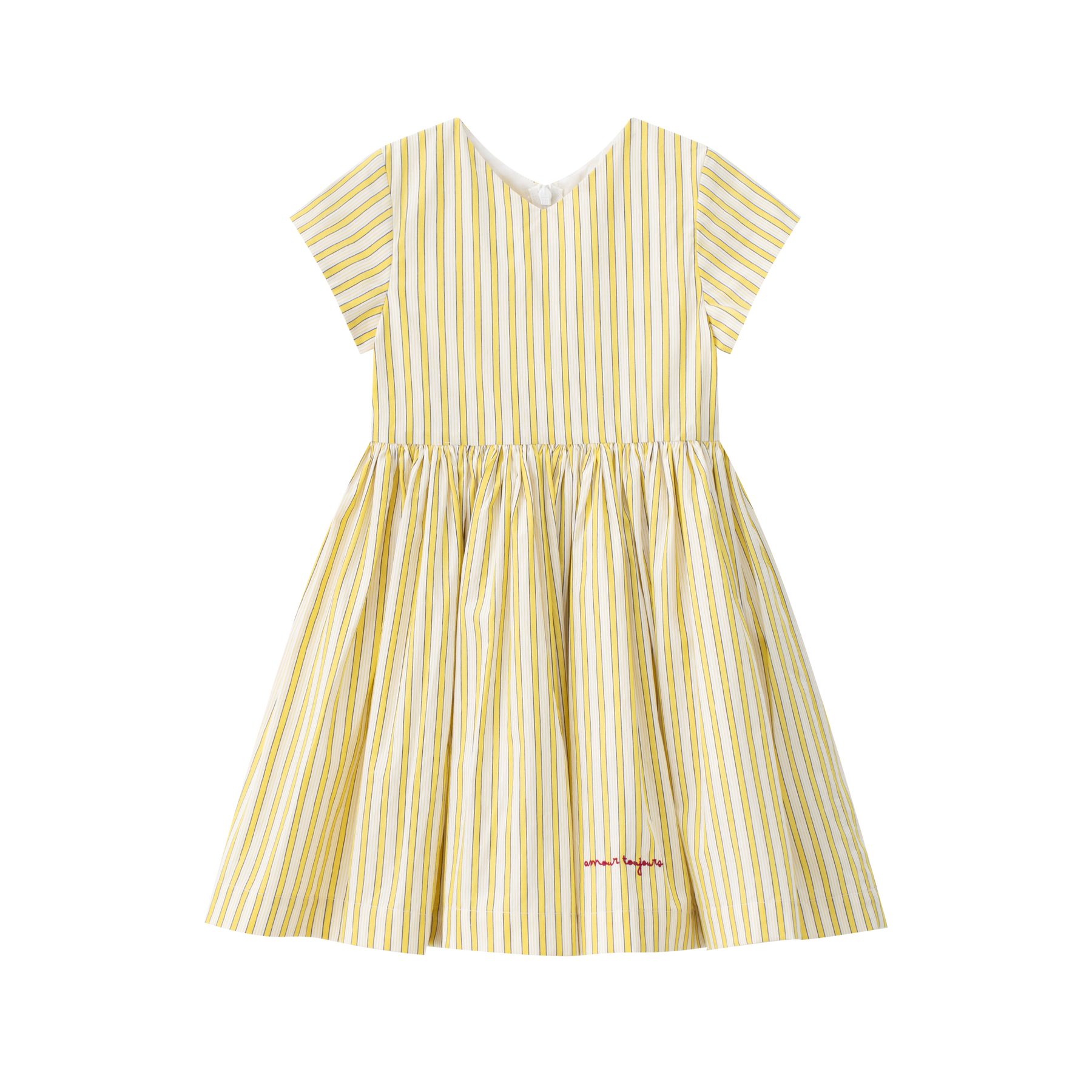 yellow and white striped dress Women's The Amanda & Stripe Cotton Strapless Midi | Size: S Yellow and White Striped Dress?
