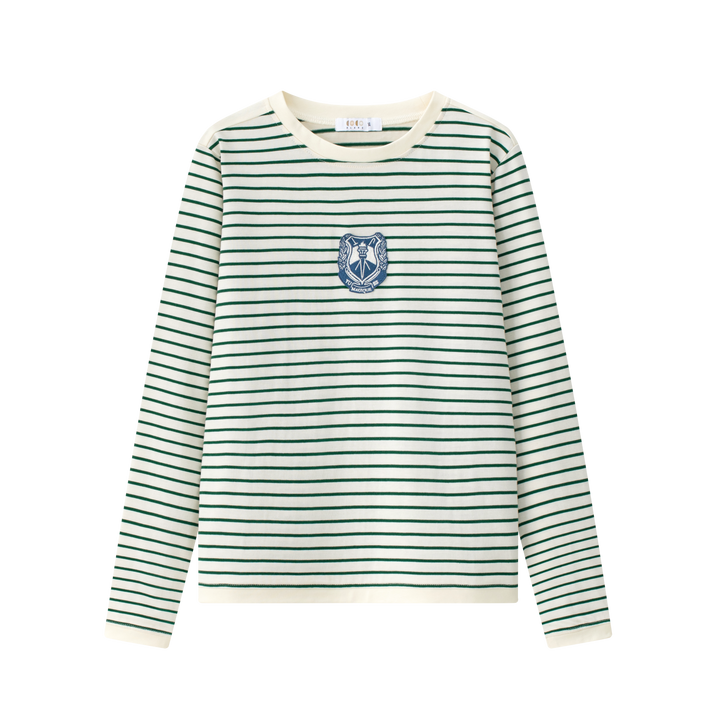 Green Striped Tee