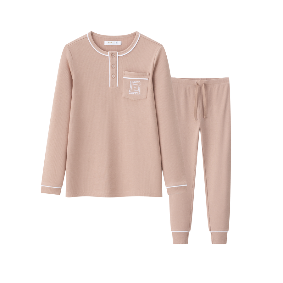 Pink Raccon Pj SS26 pjs – CocoBlanc.