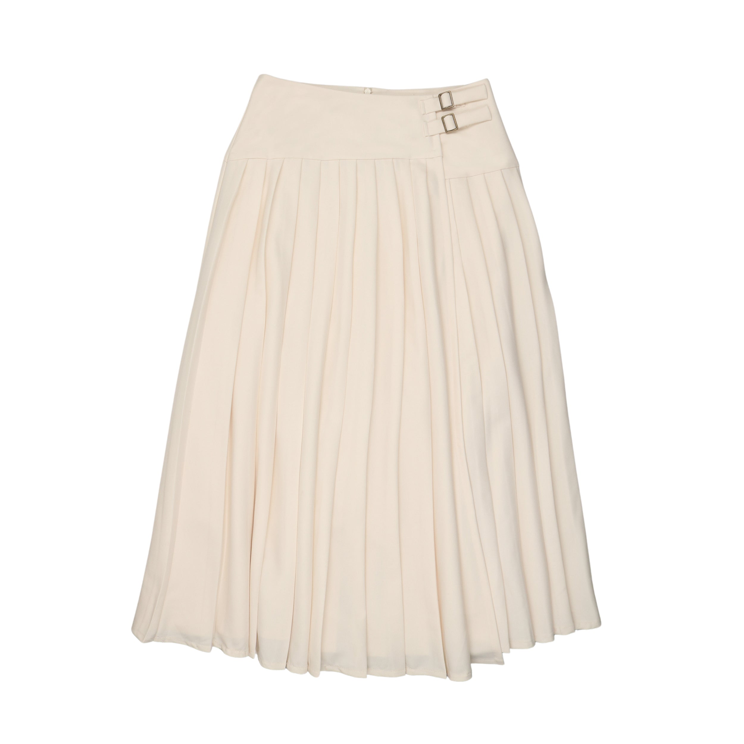 お買い得商店街 Pleated Buckle CocoBlanc. – Skirt スカート