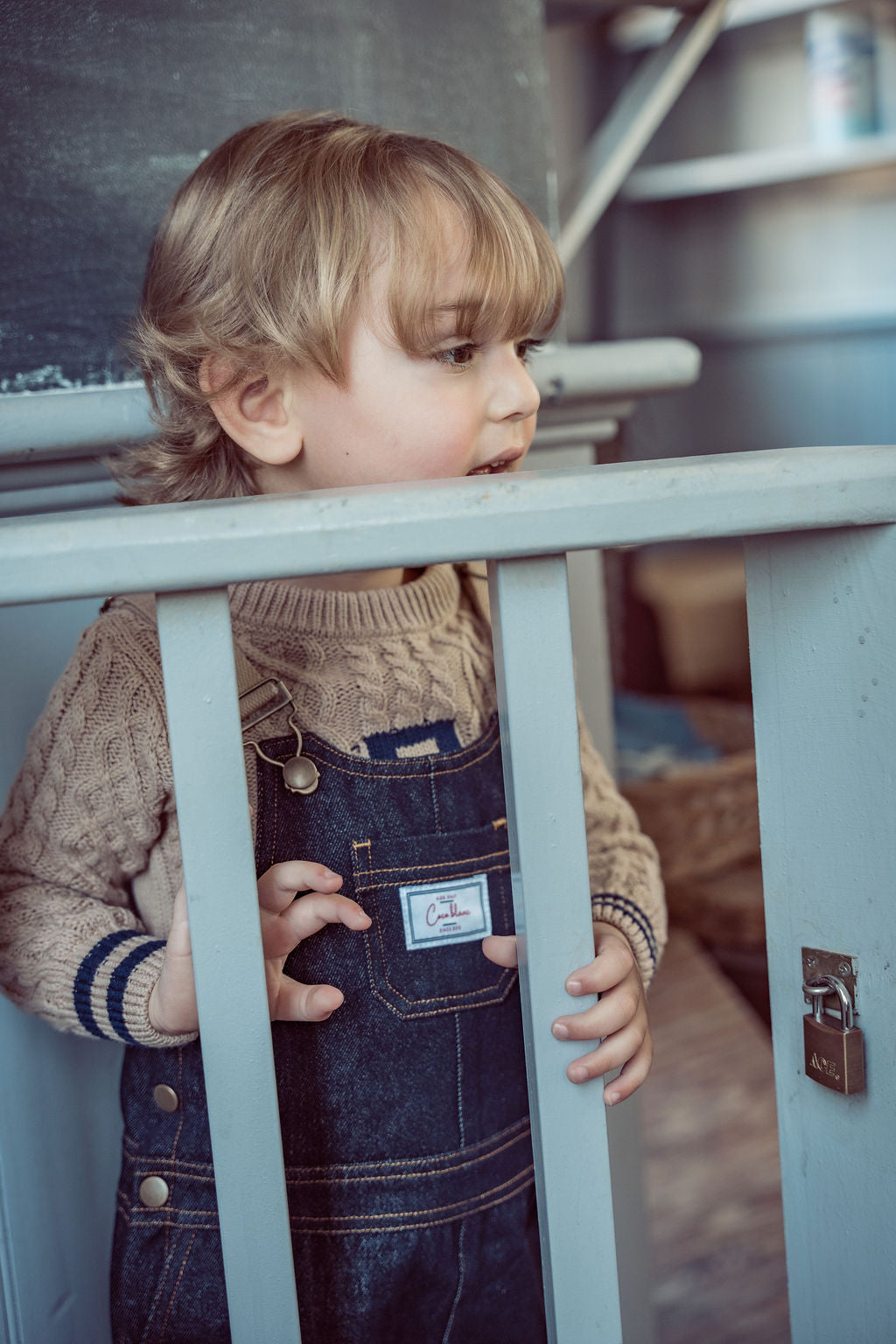 Denim Overalls