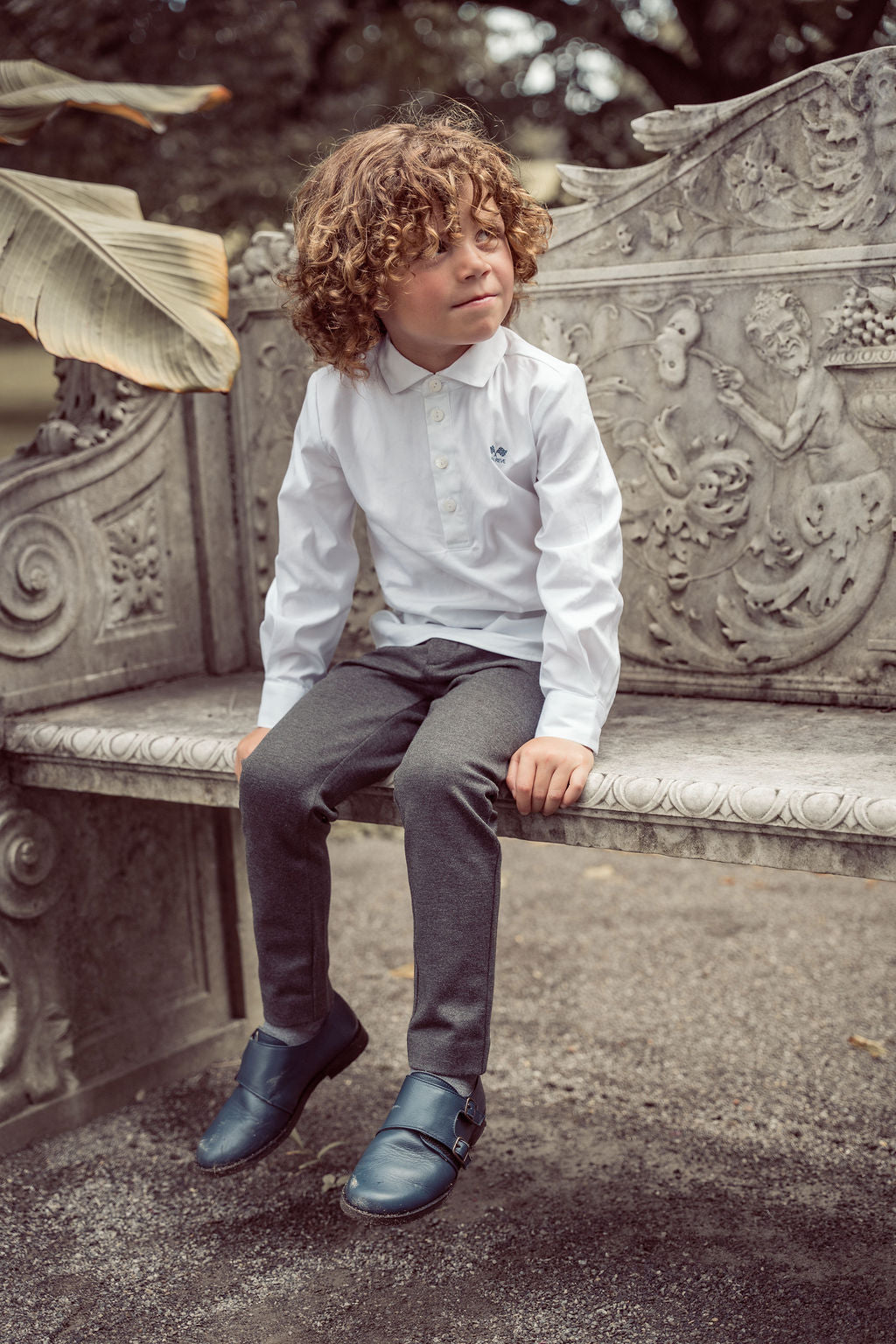 Boys White Shirt – CocoBlanc