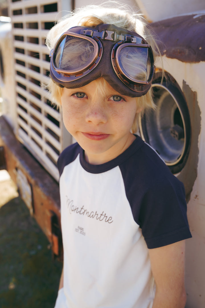 Short Sleeve Raglan Tee