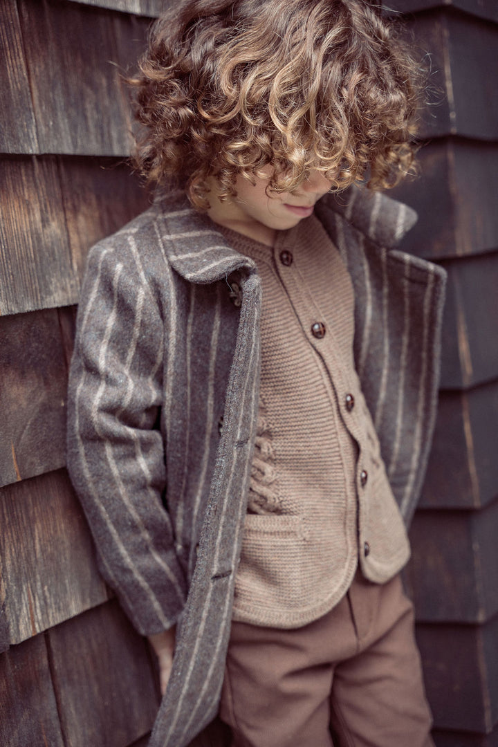 Cabled Knit Cardigan