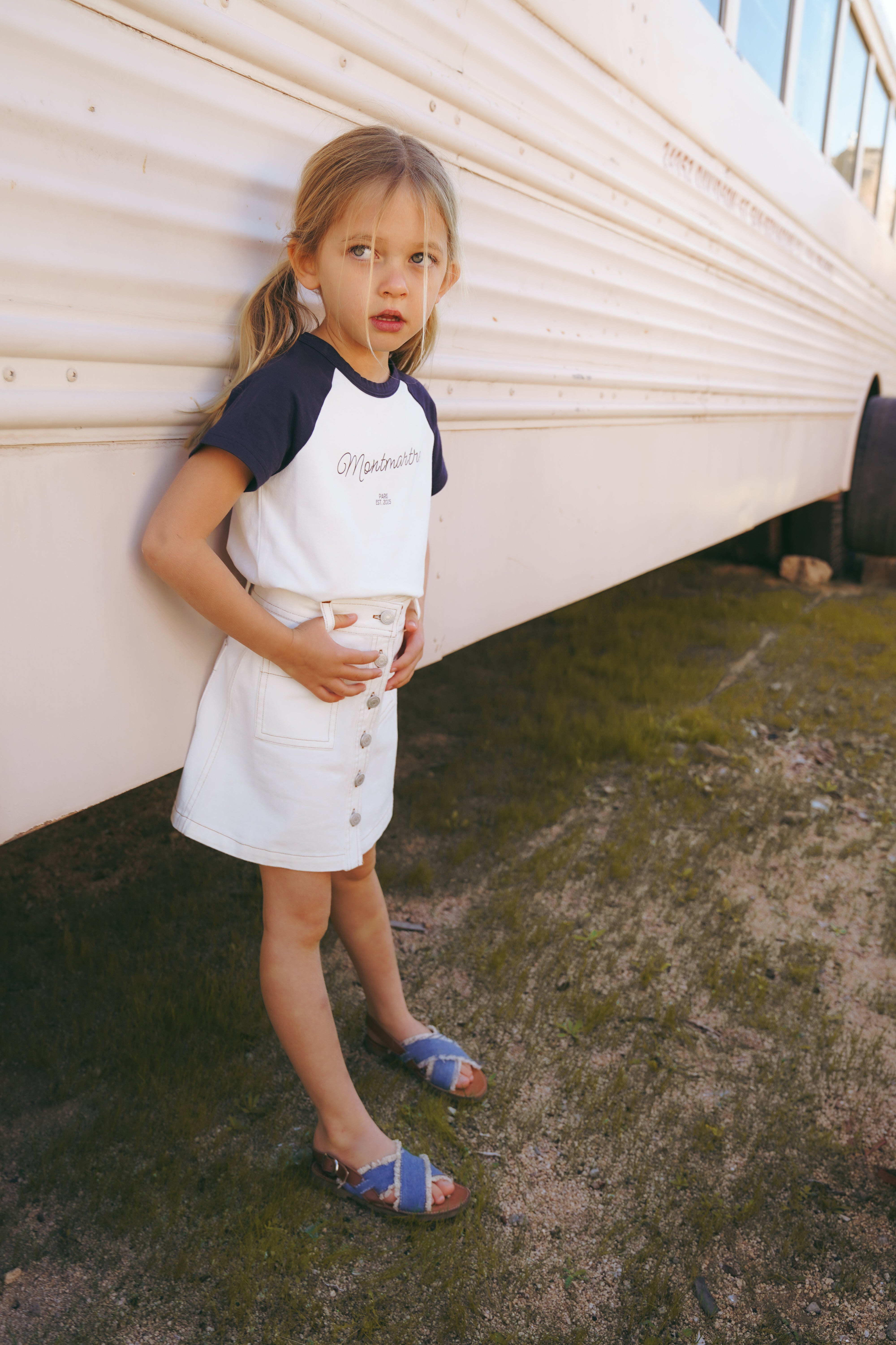 Short Sleeve Raglan Tee – CocoBlanc.