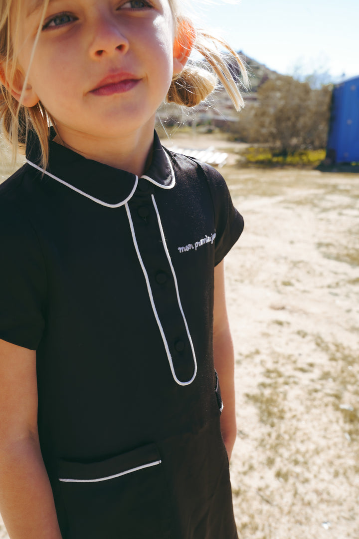 Short Satin Shirt Dress