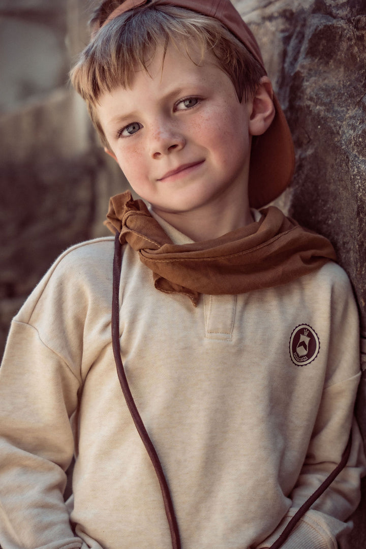 Boys Sweatshirt Polo