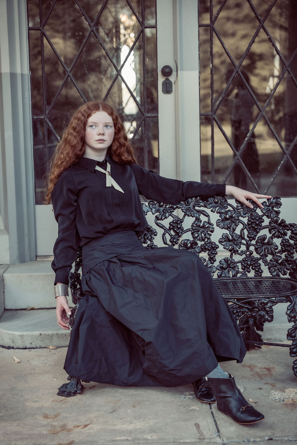 coco blanc black taffeta dress Coco Blanc Black Ruched Maxi Jumper SS26