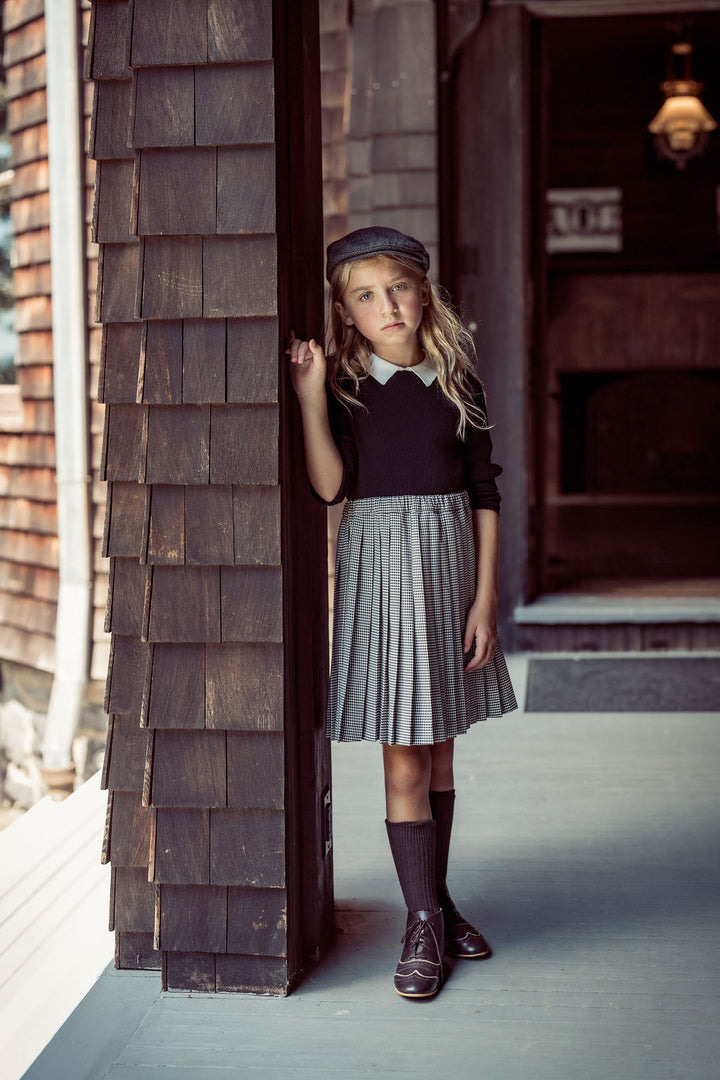 Girls Collared Sweater
