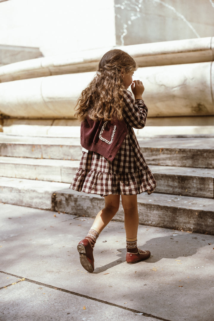 Burgundy Dress