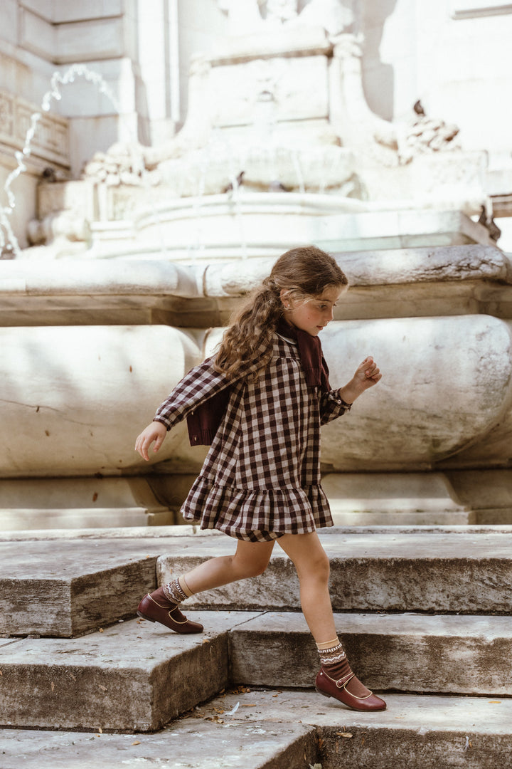 Burgundy Dress