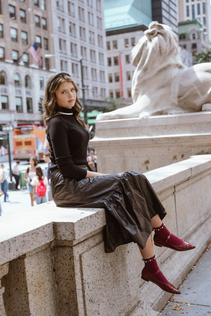 Thin Taffeta Skirt