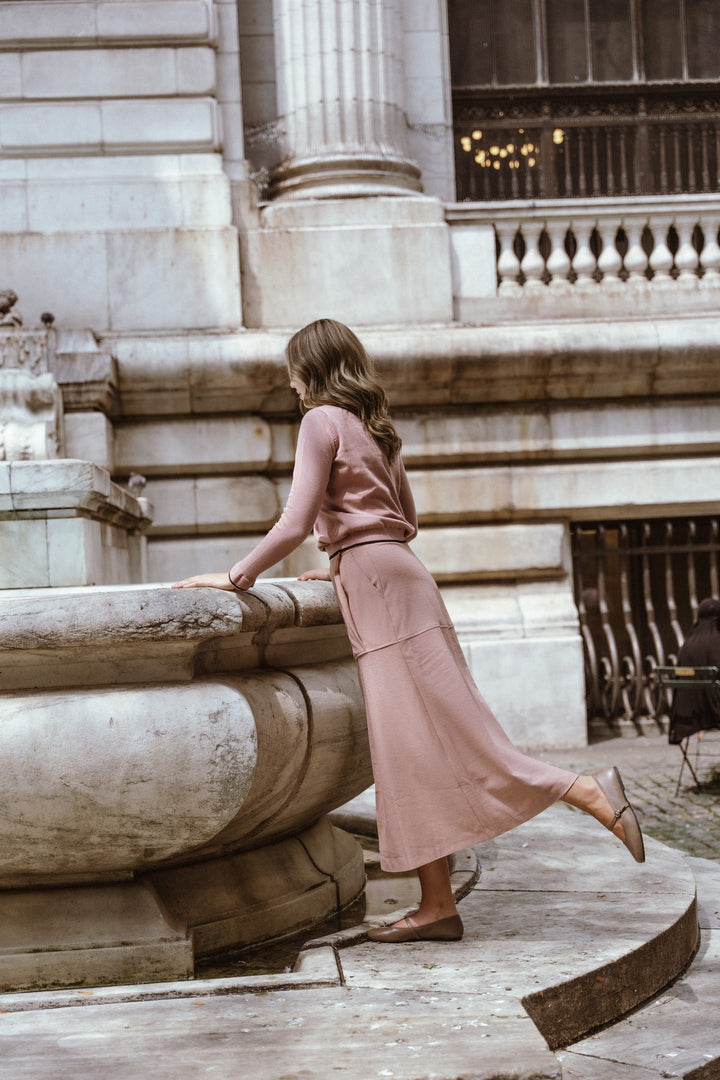 Crepe Skirt