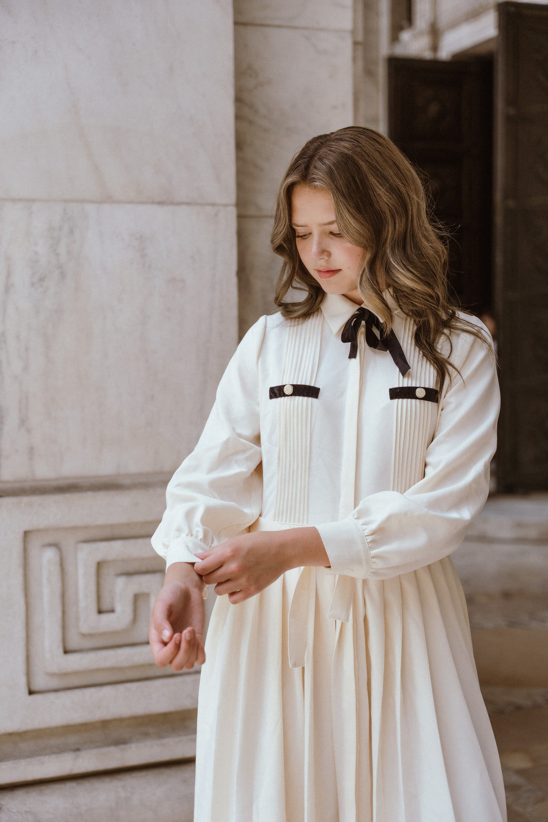 Pleated Dress