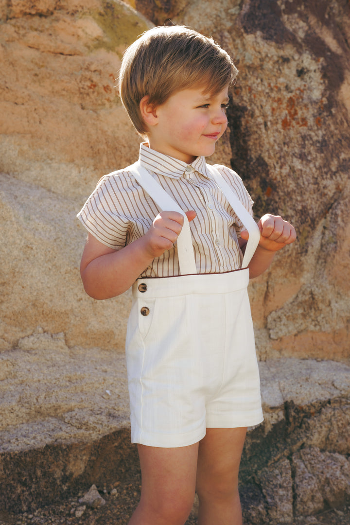 Oversized Striped Shirt