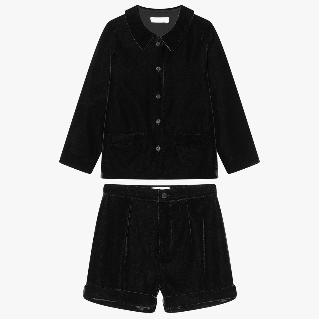 Black Velvet Suit