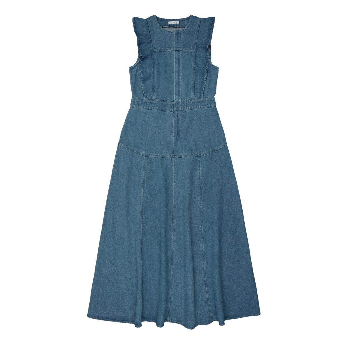 Blue Denim Maxi Zipper Jumper – CocoBlanc.