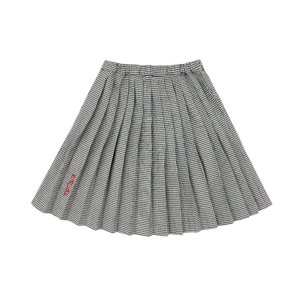 Gingham Pleated Skirt – CocoBlanc. Gingham Pleated Skirt – CocoBlanc.