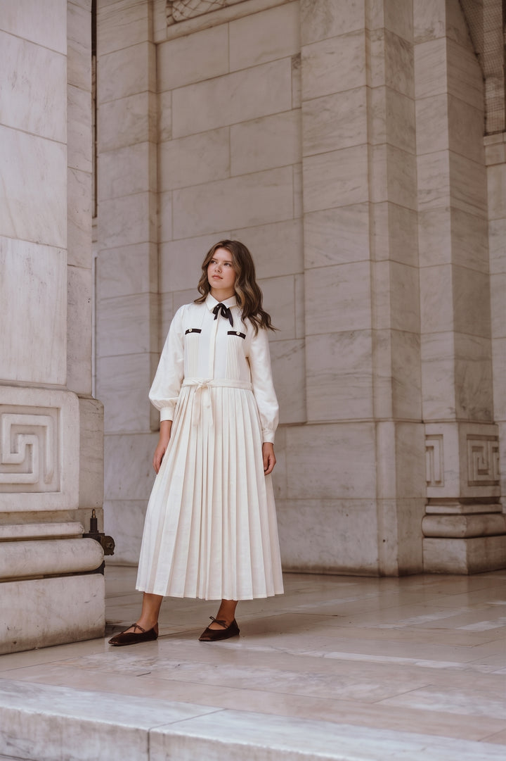 Pleated Dress
